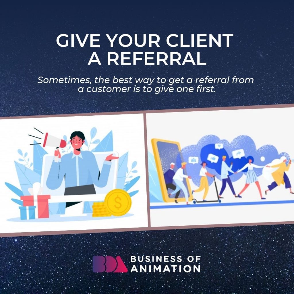 Give Your Client a Referral