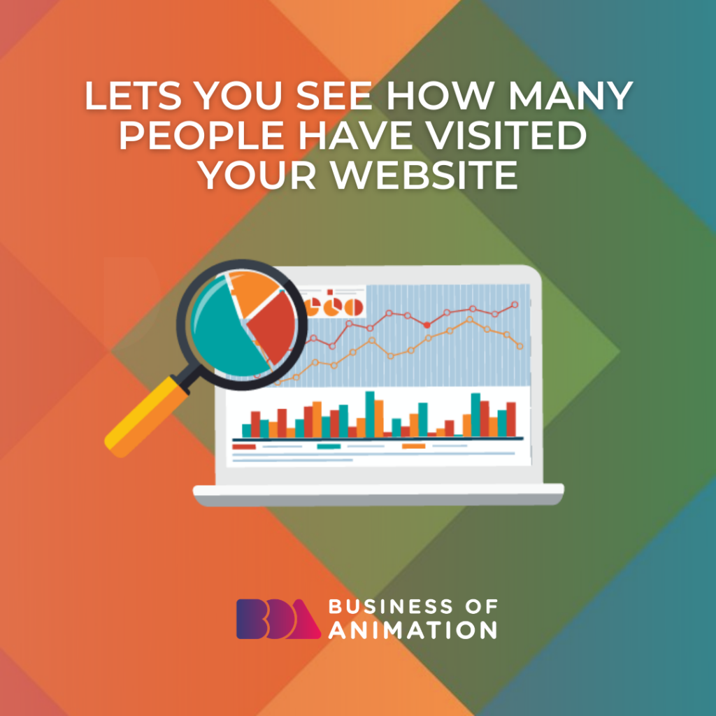 Lets You See How Many People Have Visited Your Website