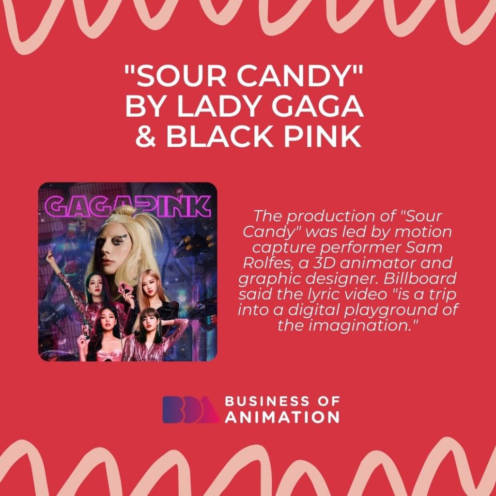 "Sour Candy" by Lady Gaga & Black Pink