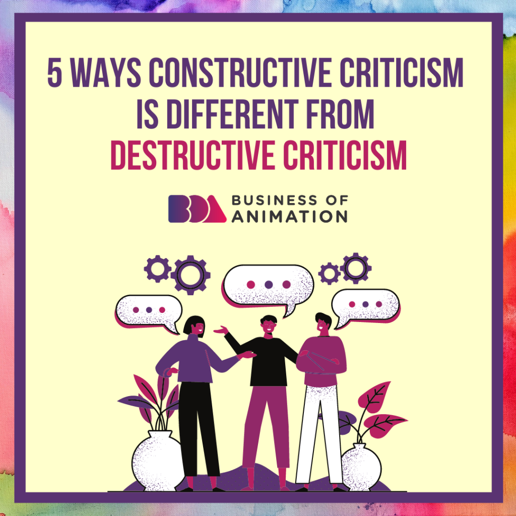 5 Ways Constructive Criticism Differs From Destructive Criticism