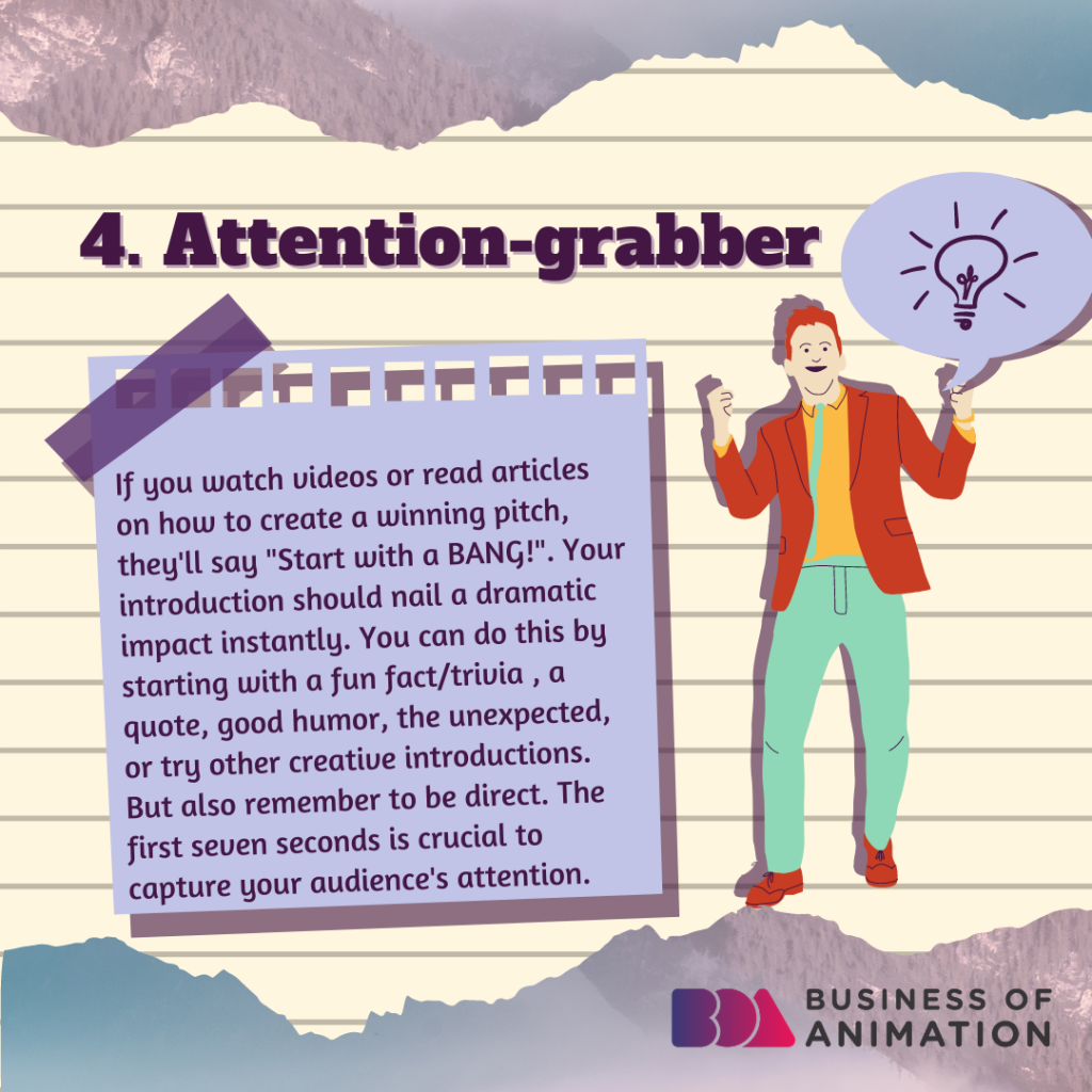 Attention-grabber