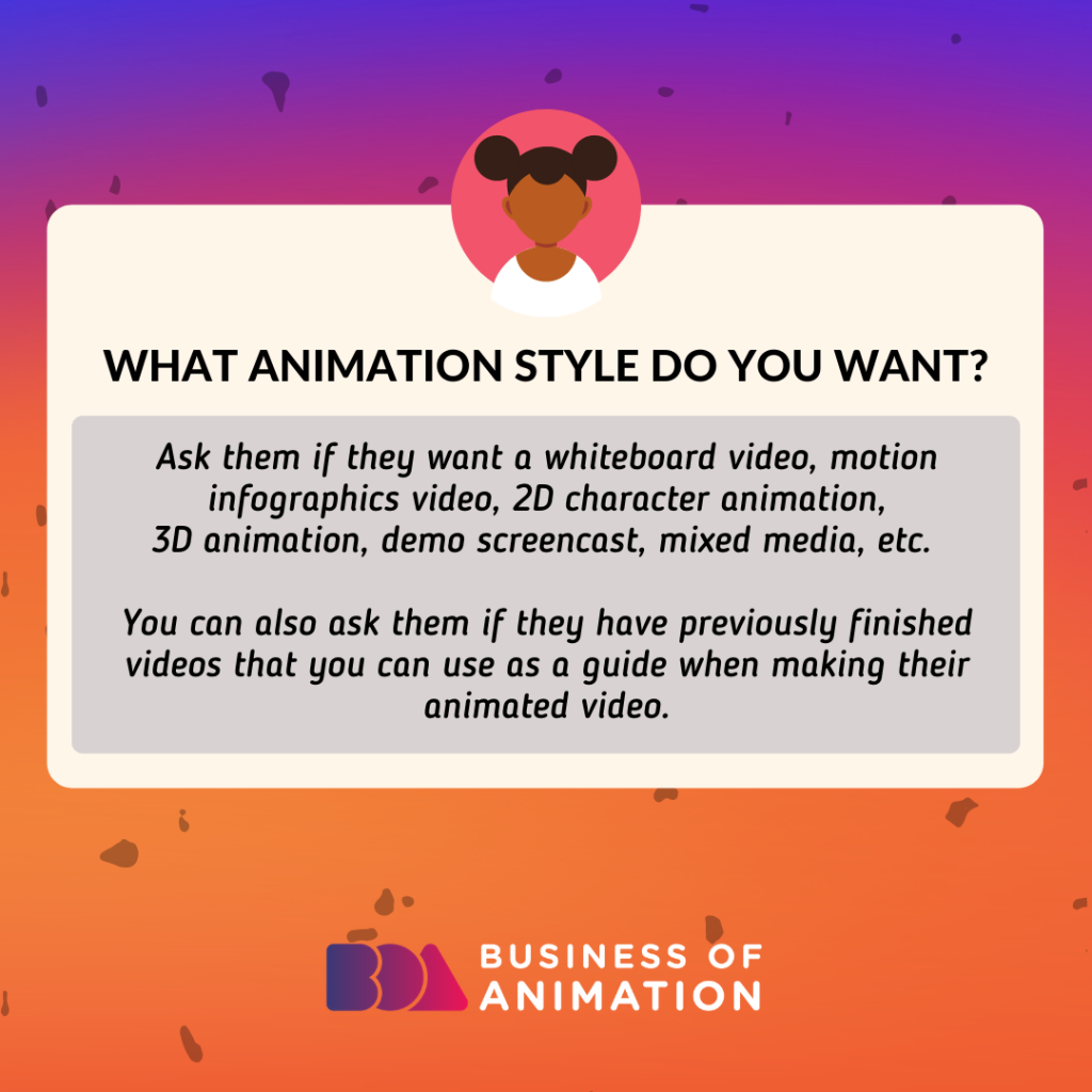 What animation style do you want?