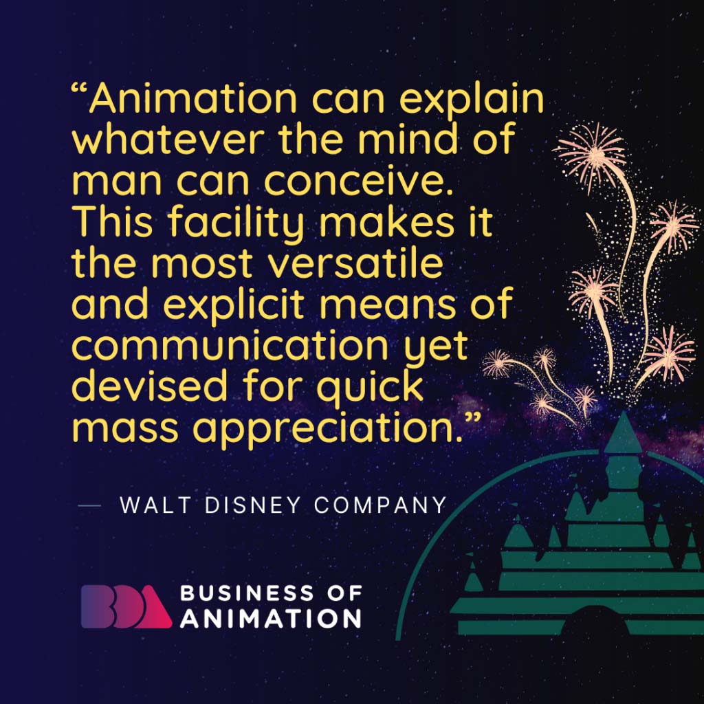 Quote from Walt Disney Company