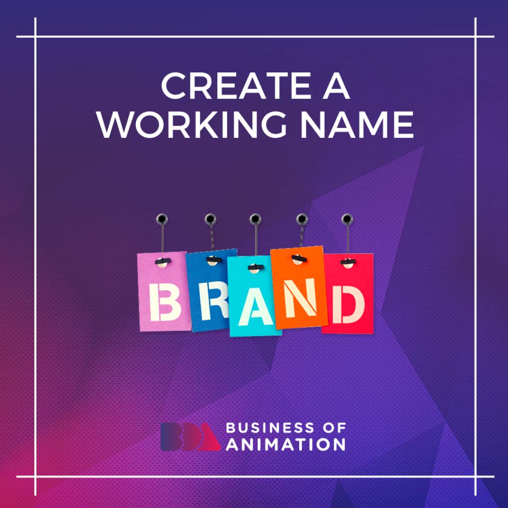 Create a Working Name