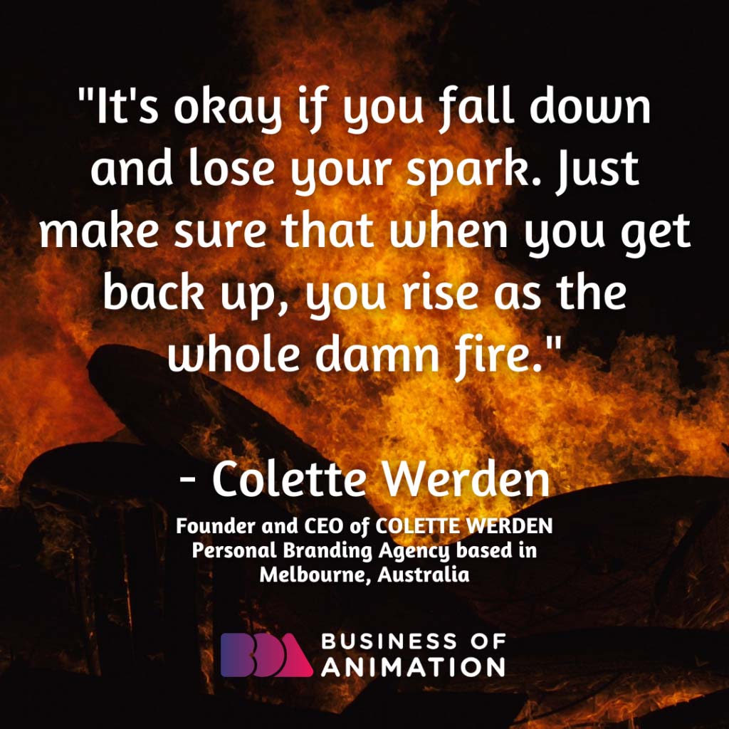 Inspiring Words From Colette Werden