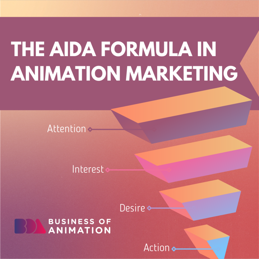 the aida formula in animation marketing