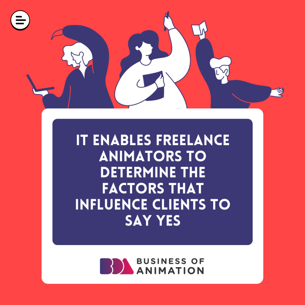 studying freelance animators help determine factors that influence animators to say yes