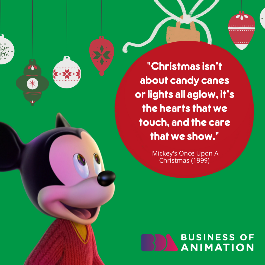 quote from mickey mouse about christmas