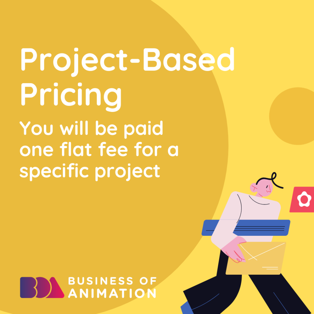 project based pricing for freelance animators
