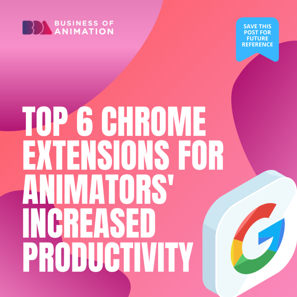 chrome extensions for animators