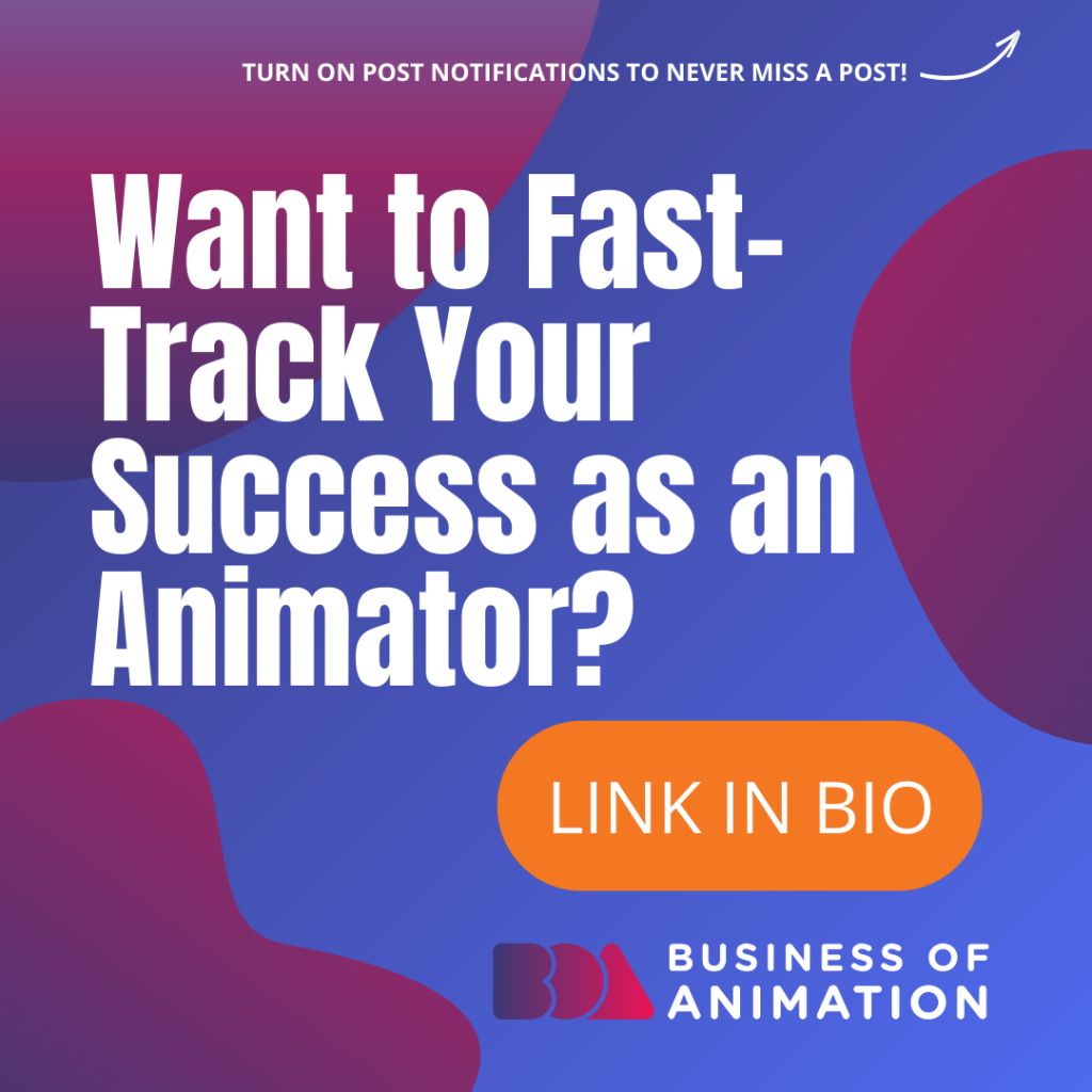 how to find success as an animator