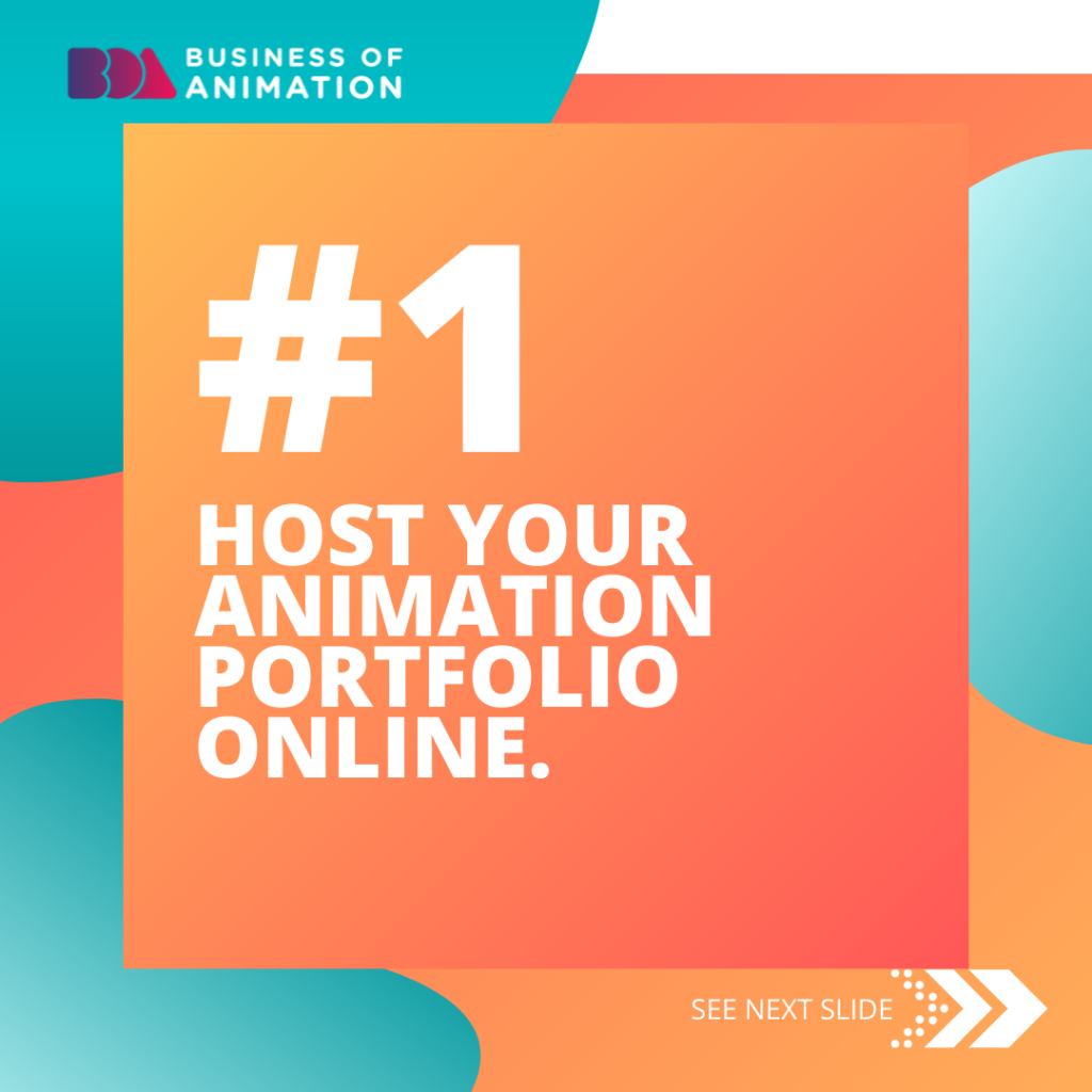host your animation portfolio