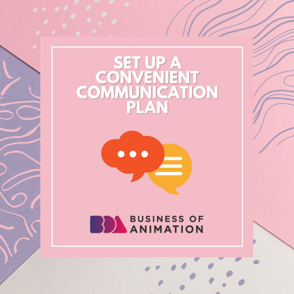 communication is vital for animators in project management