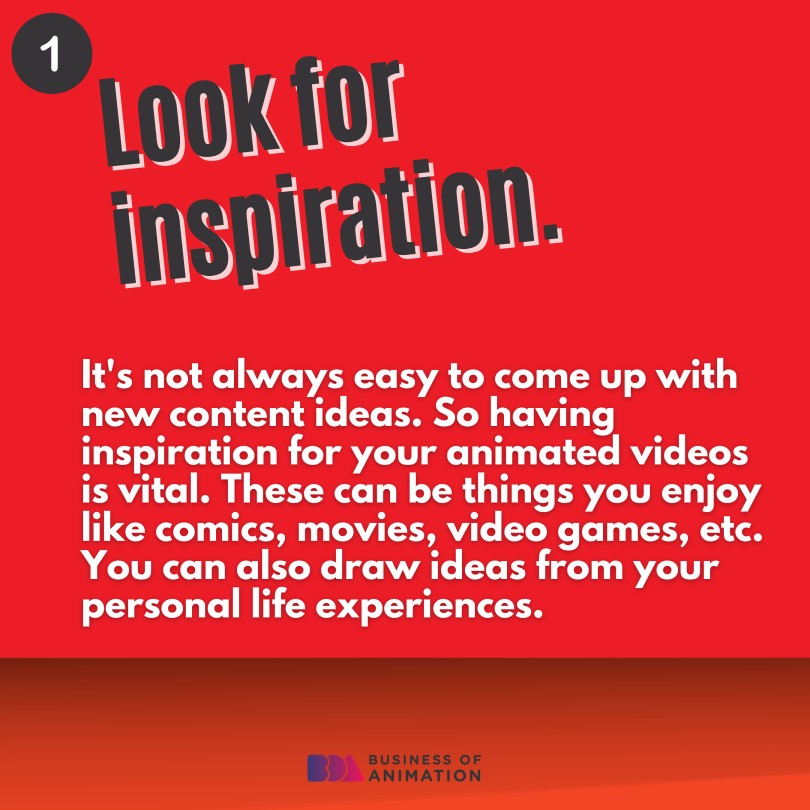 Look for Inspiration
