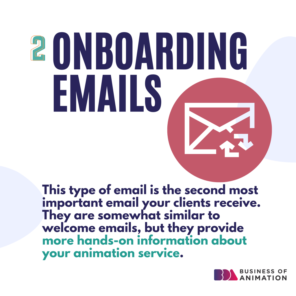 onboarding emails for animation drip campaigns