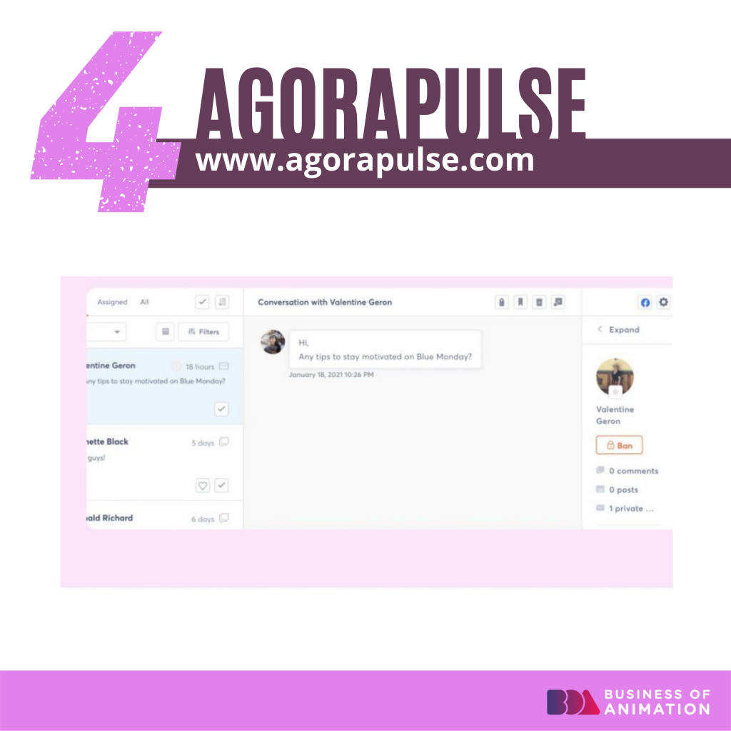  social media management Agorapulse tool 