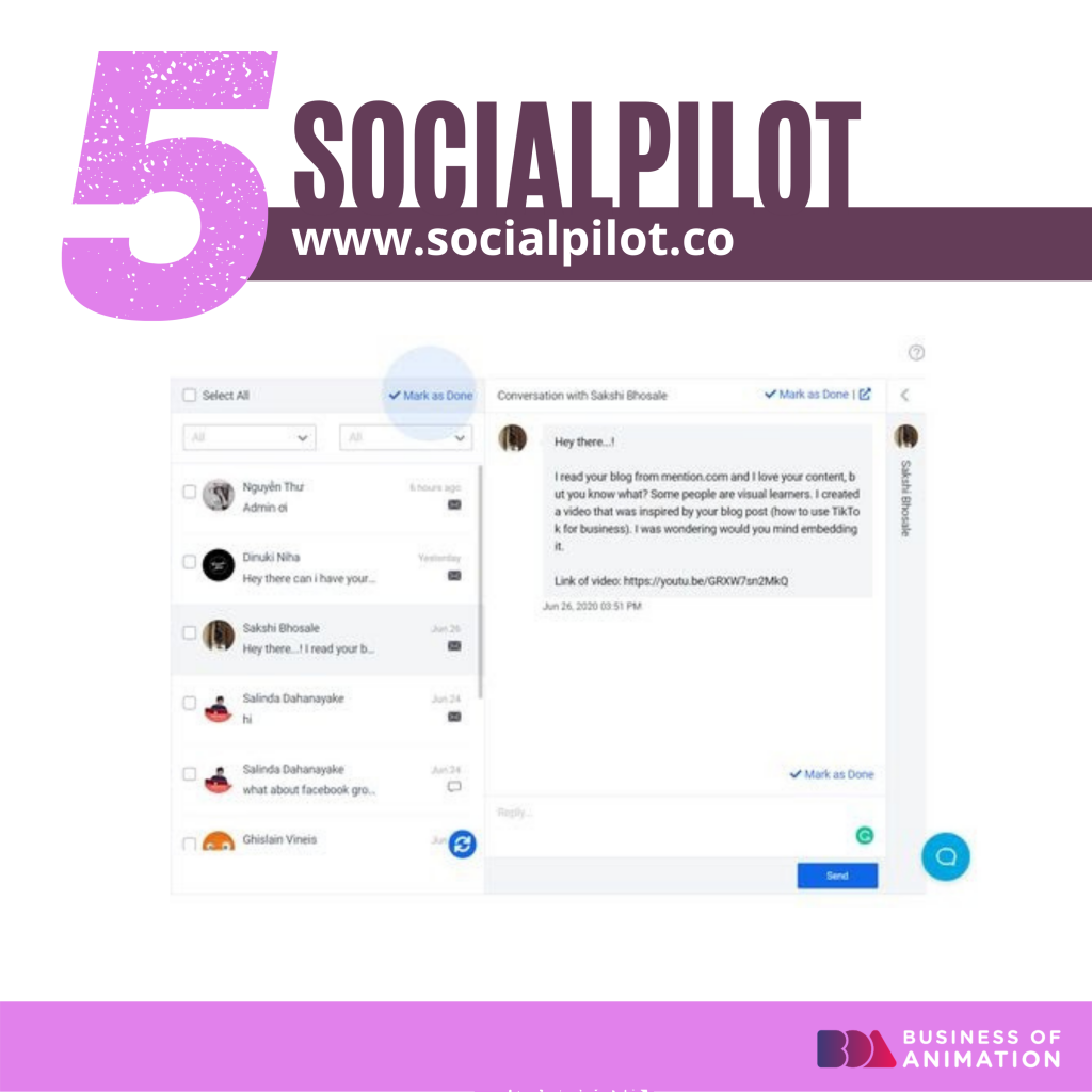 Social Media Management Tool SocialPilot