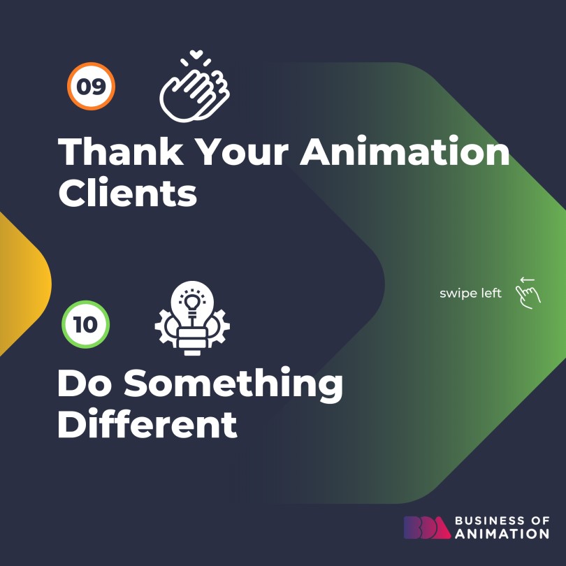 animation client retention tips
