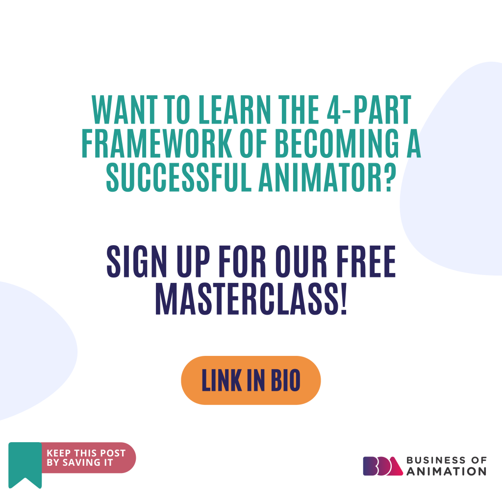 learn how to be a successful animator through these 4 steps