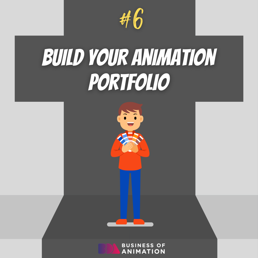 build your animation portfolio as an animator