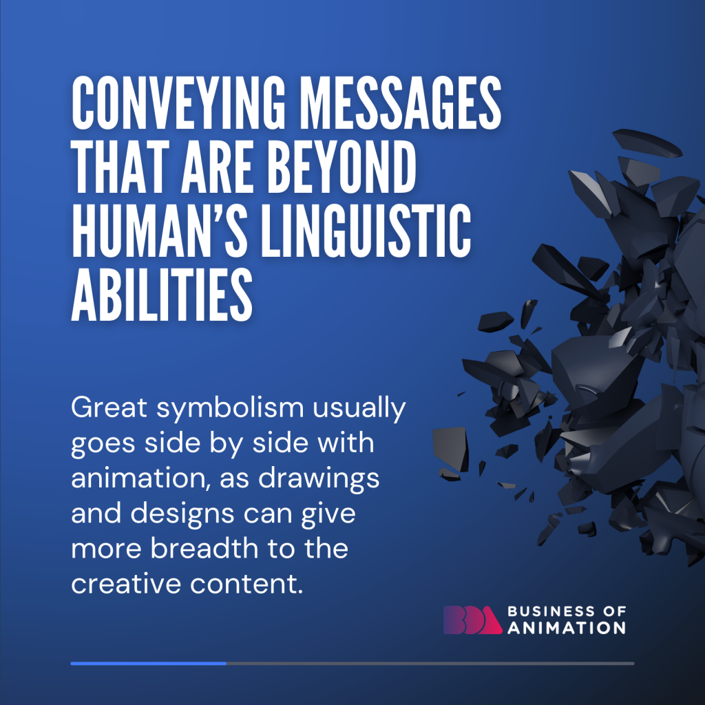 1. Conveying messages that are beyond human's linguistic abilities