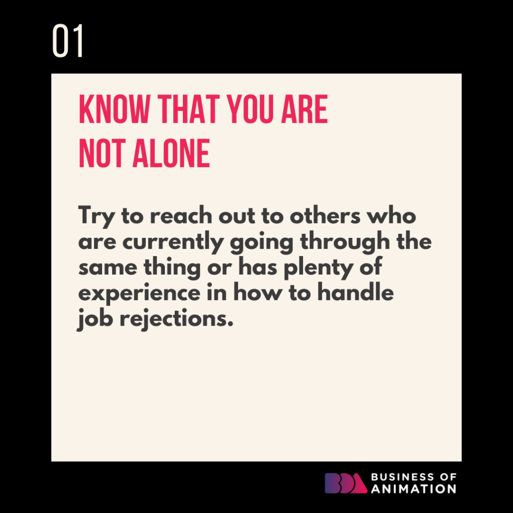 1. Know that you are not alone
