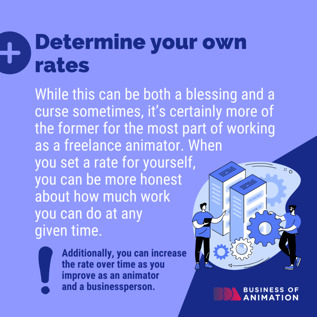 2. Determine your own rates