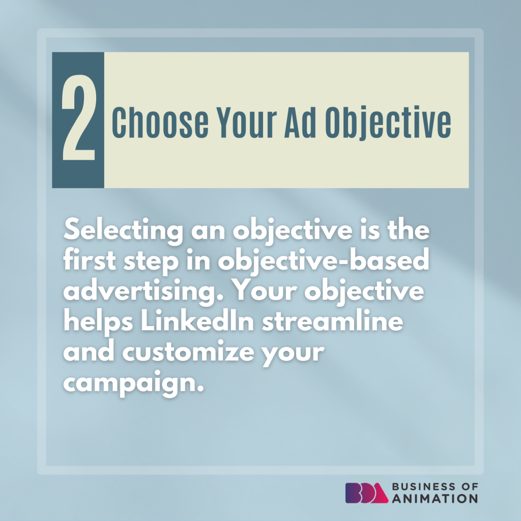 2. Choose Your Ad Objective