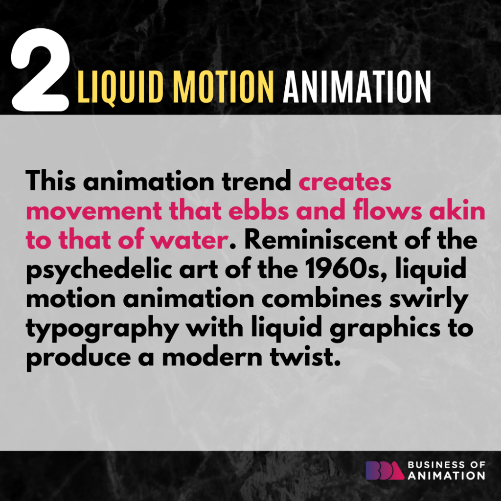 2. Liquid Motion Animation
