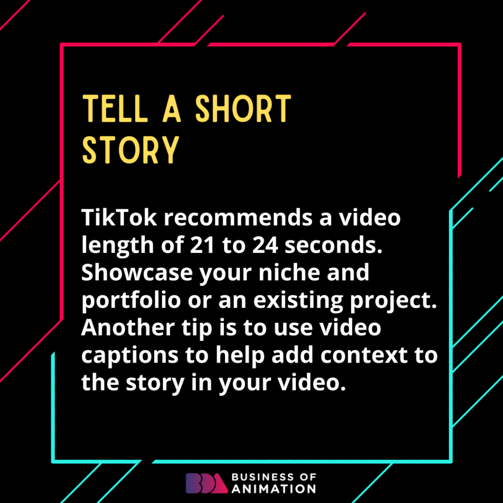 2. Tell a short story