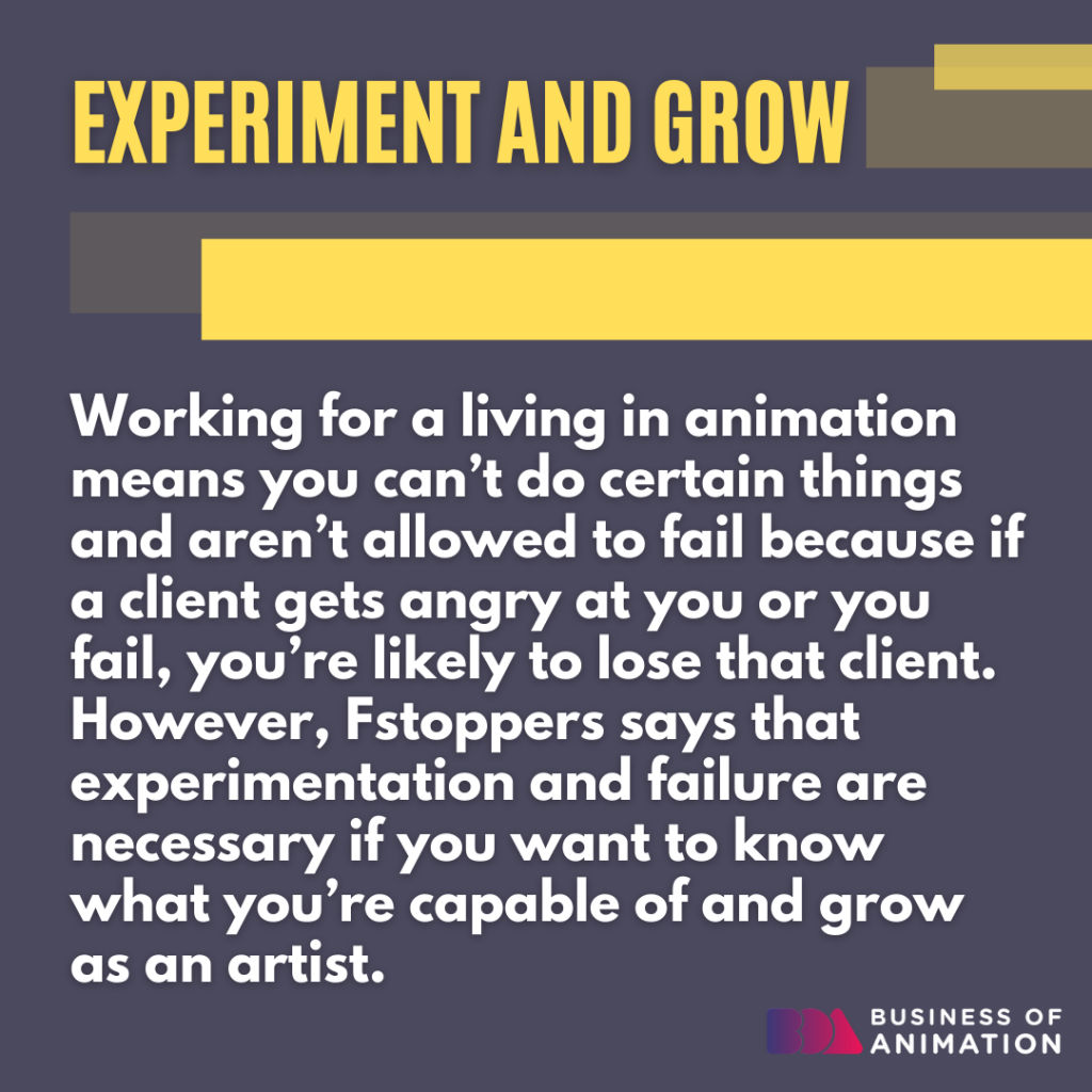 3. Experiment and grow
