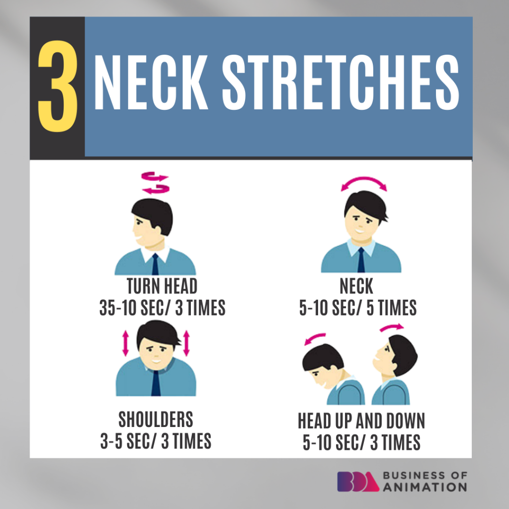 3. Neck stretches