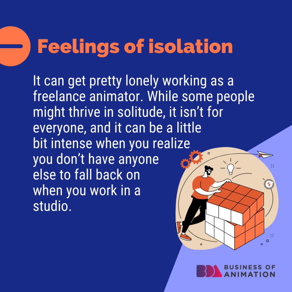 2. Feelings of isolation