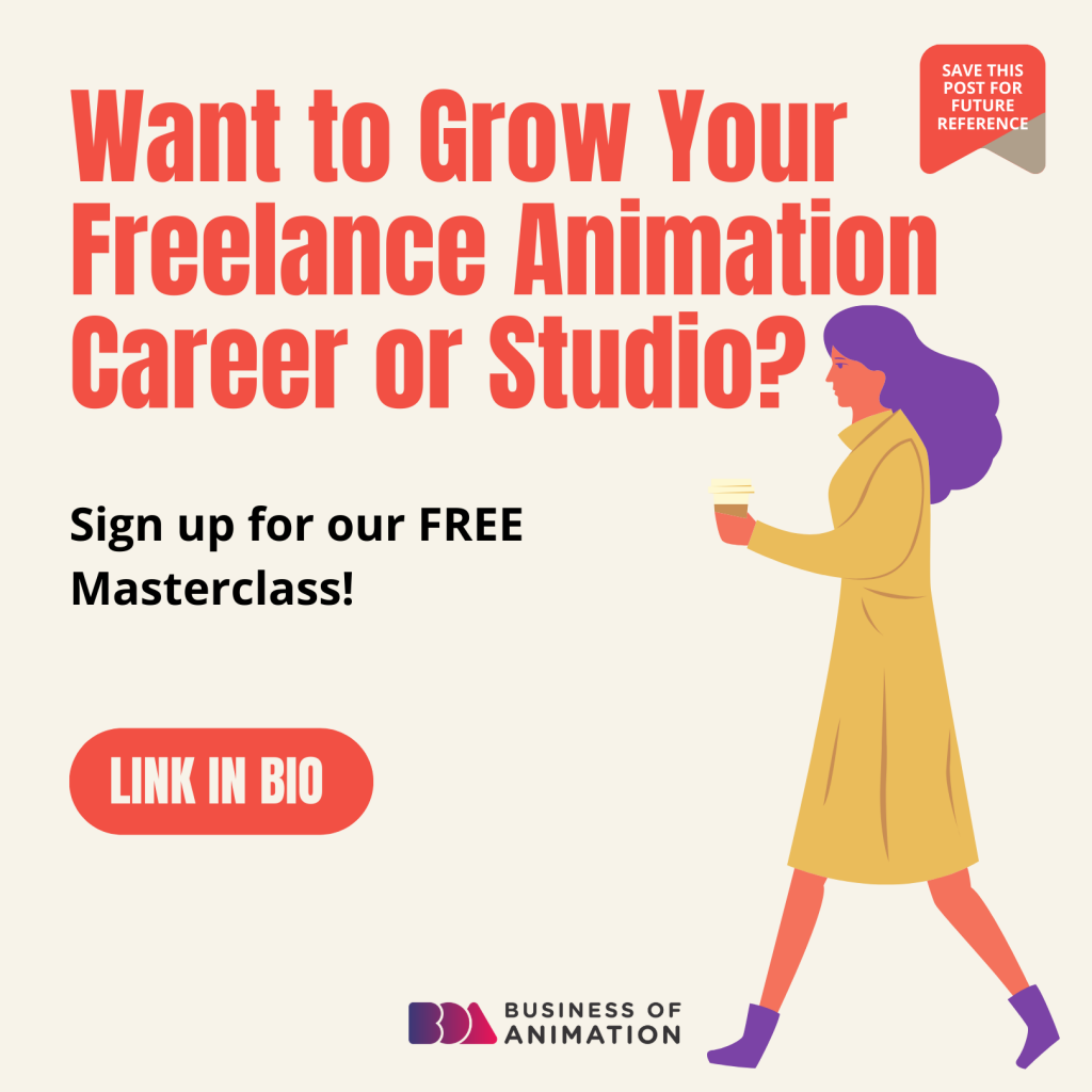 How to grow your freelance animation career or studio. 