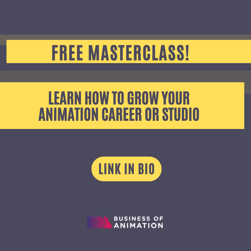 How to grow your animation career or studio.