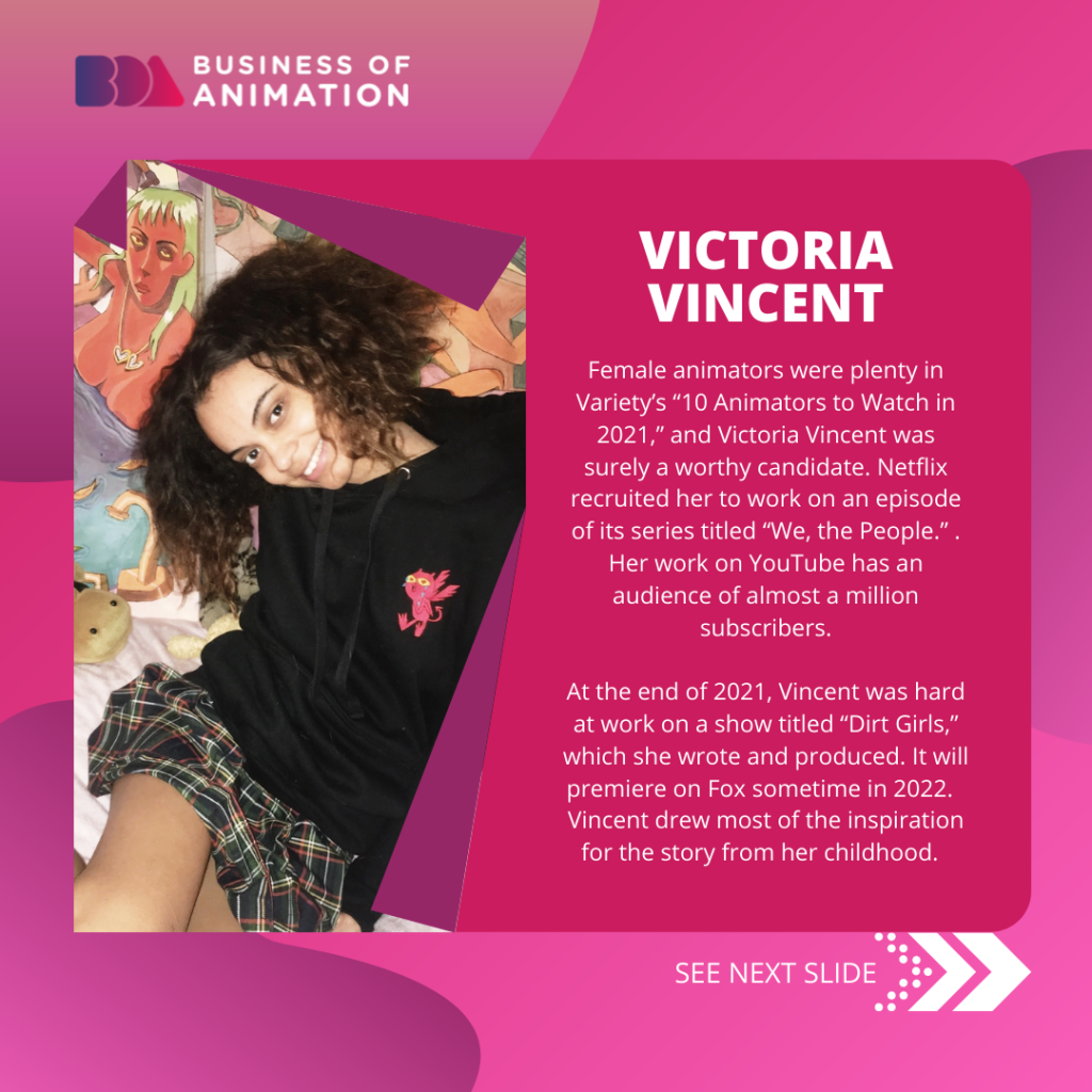 8. Victoria Vincent
