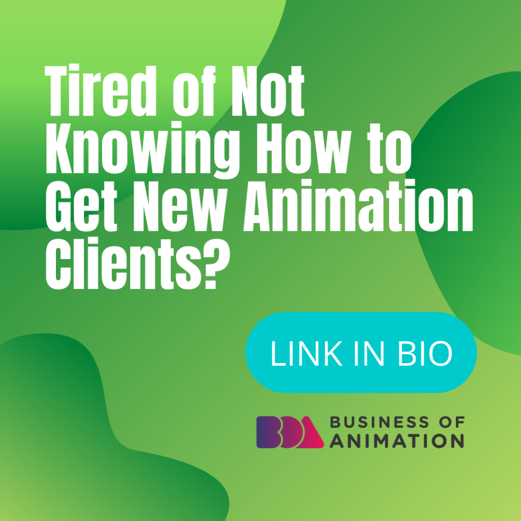 How to Get New Animation Clients.