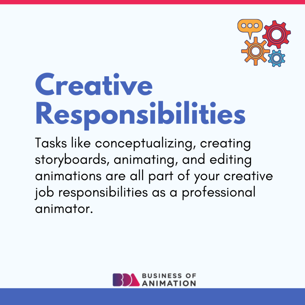 1. Creative Responsibilities