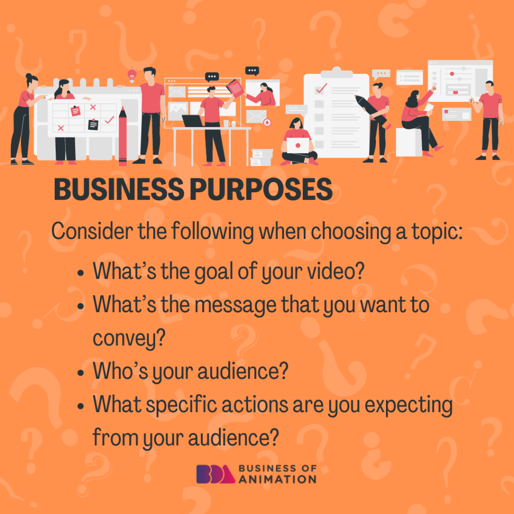 Business Purposes