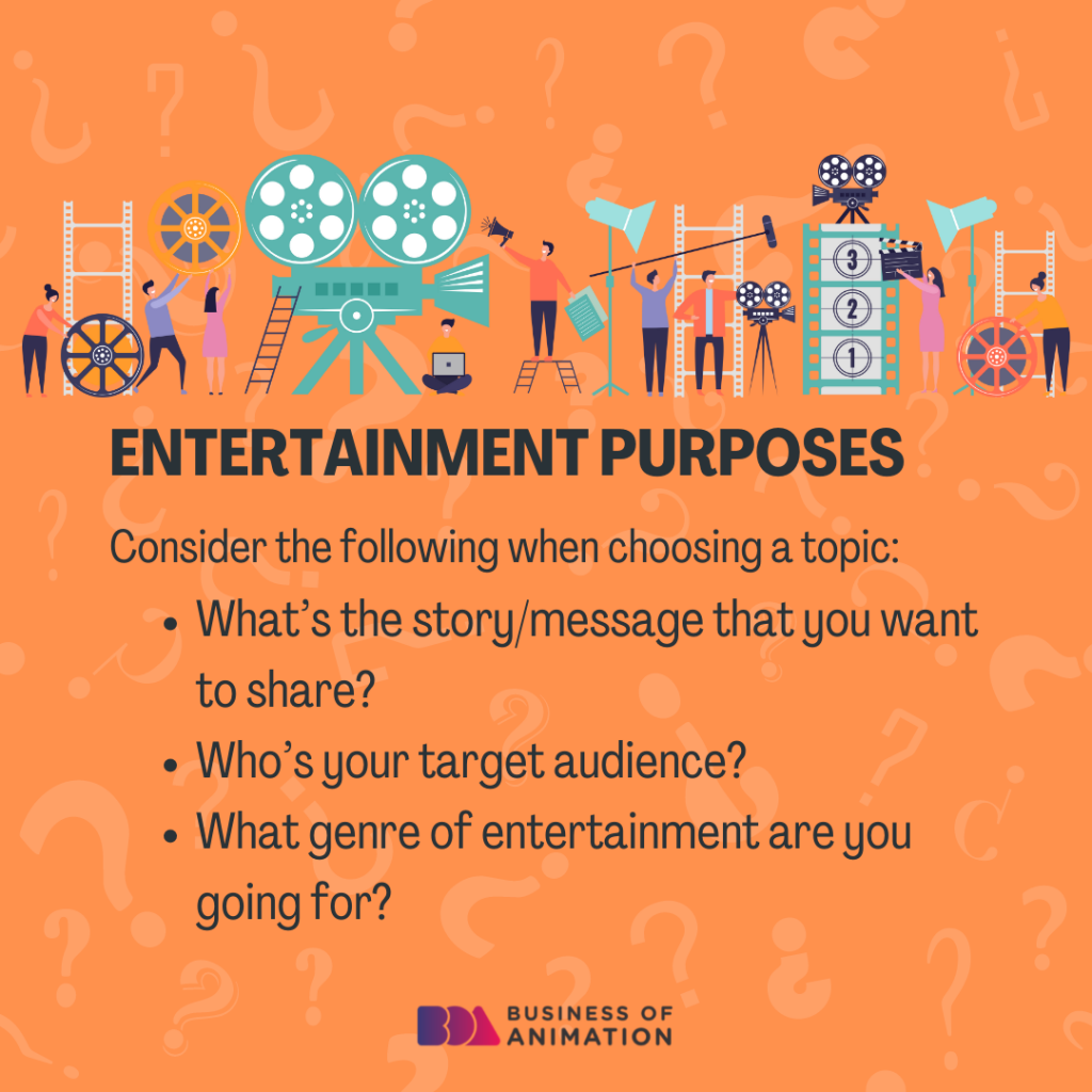 Entertainment Purposes