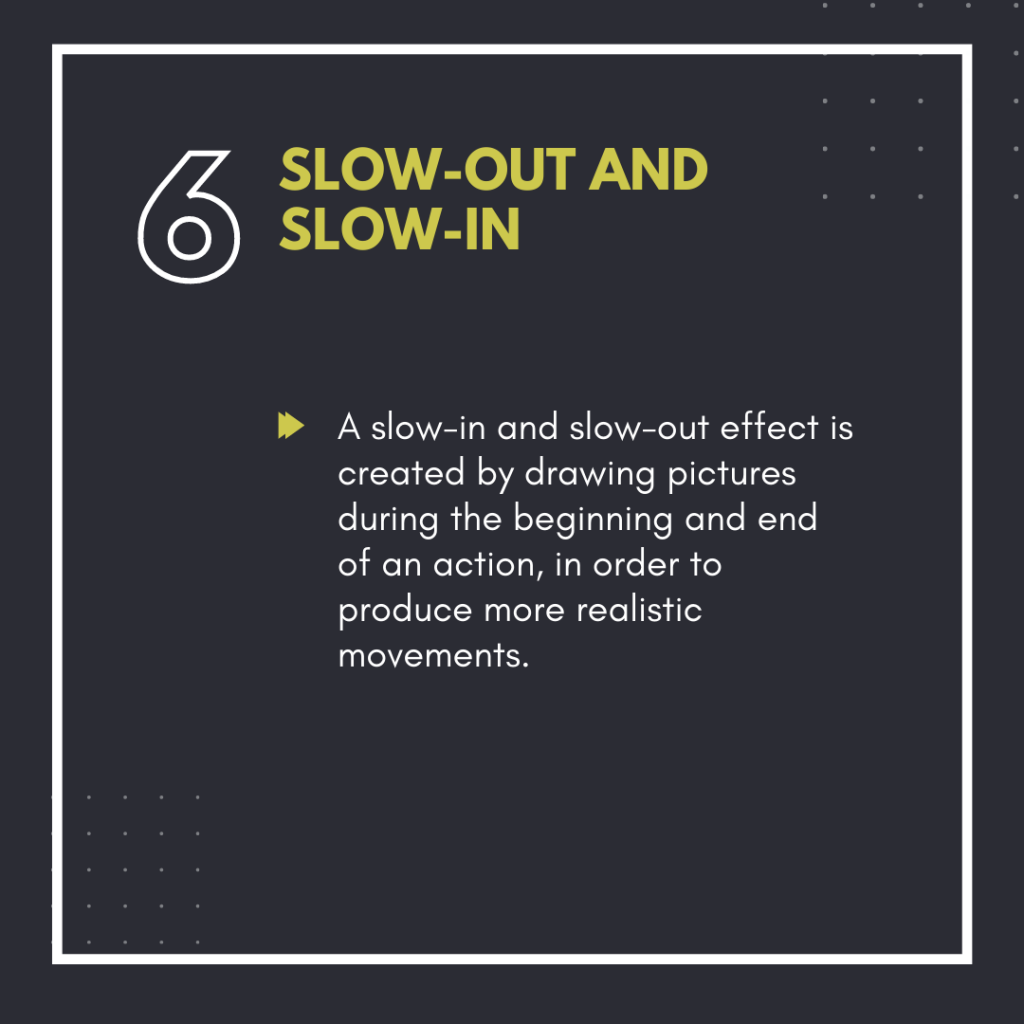 6. Slow-out and Slow-in

