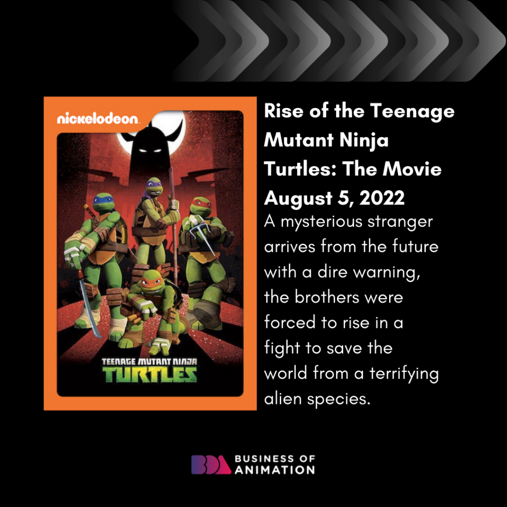 Rise of the Teenage Mutant Ninja Turtles: The Movie (August 5, 2022)