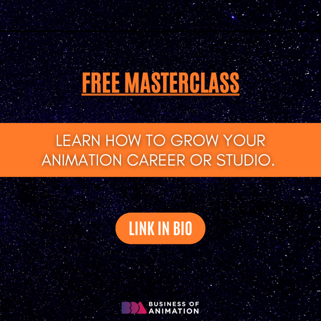 How to grow your animation career or studio. 