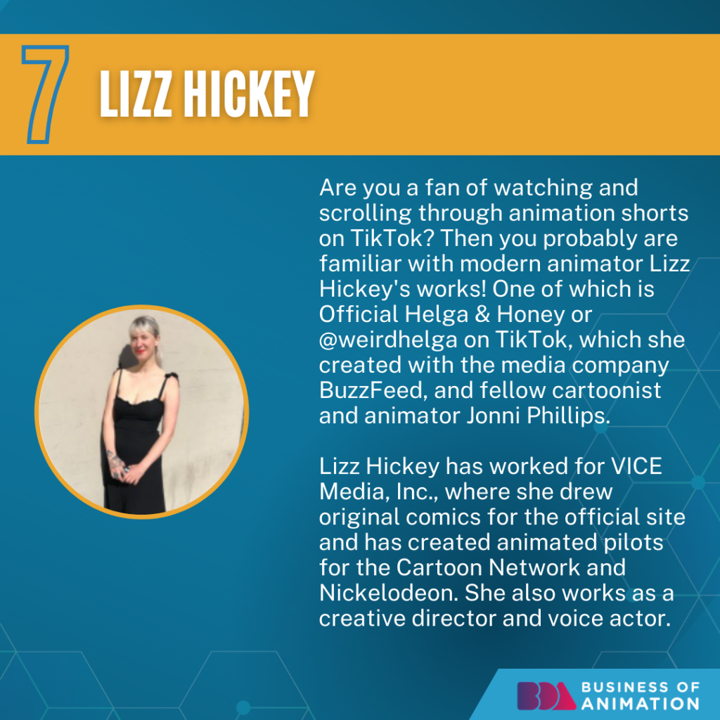 7. Lizz Hickey
