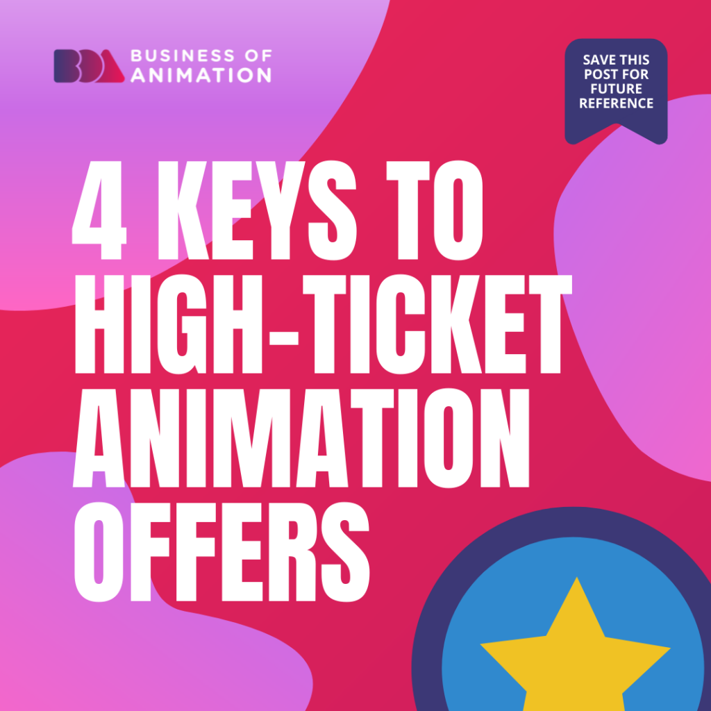 4 Keys to High-Ticket Animation Offers 