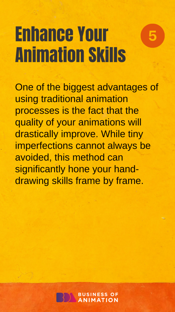 5. Enhance your animation skills