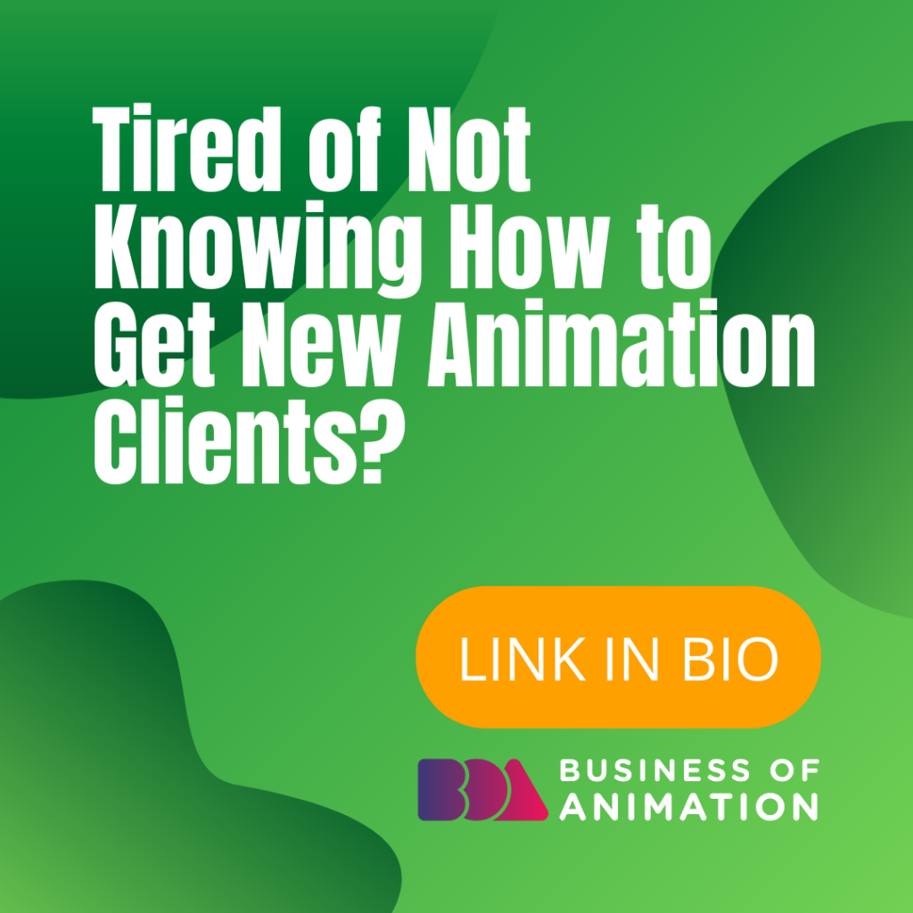 How to Get New Animation Clients
