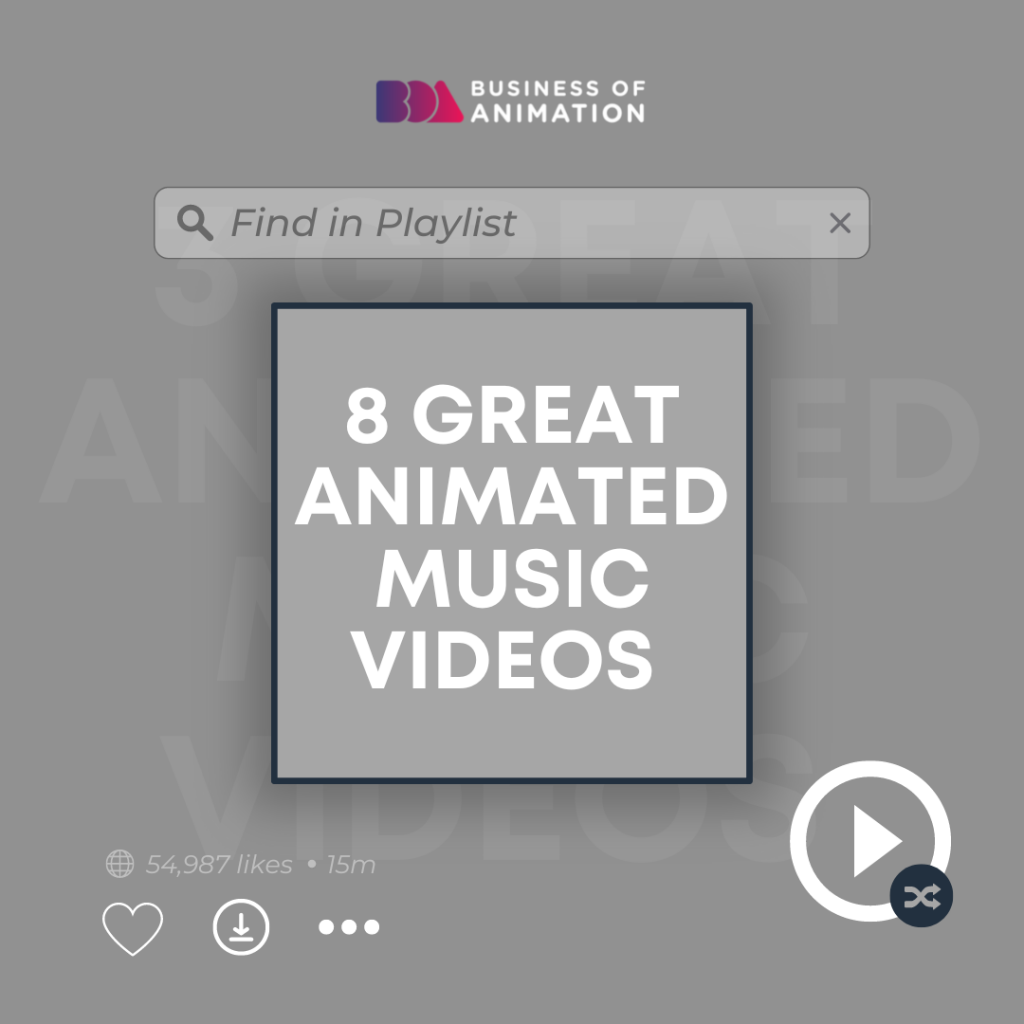 8 Great Animated Music Videos