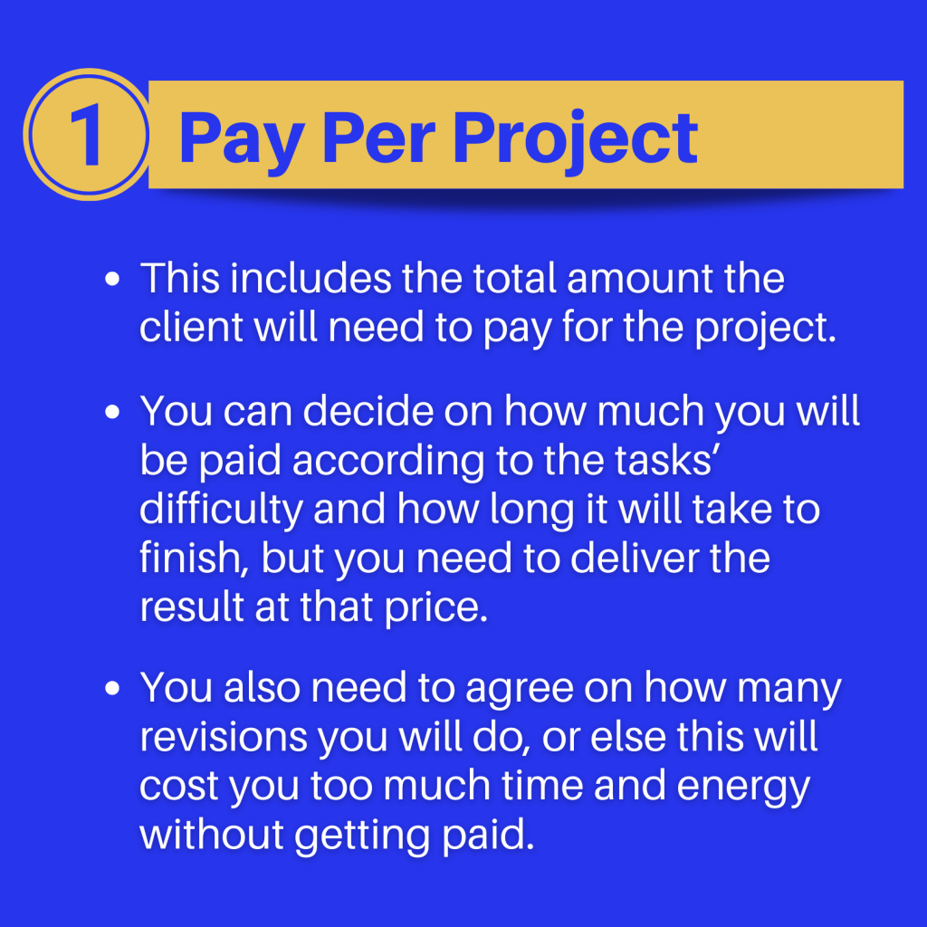 1. Pay Per Project