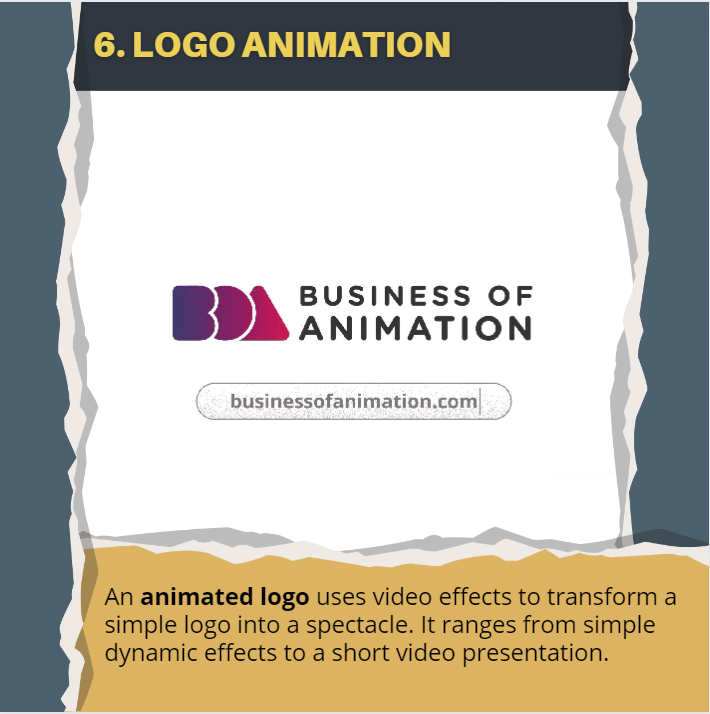 6. Logo animation